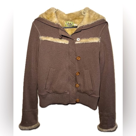 Vintage Juicy Couture Sweatshirt / Varsity Jacket - Picture 1 of 8